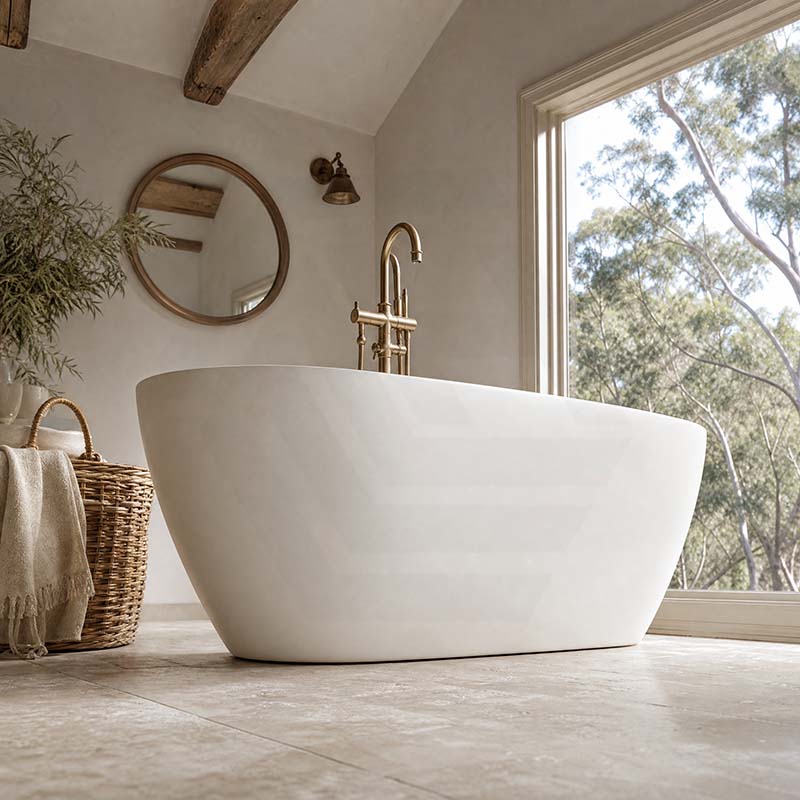 Lukka Orta Acrylic Freestanding Bathtub NO Overflow 1450mm - Variant Colour Available