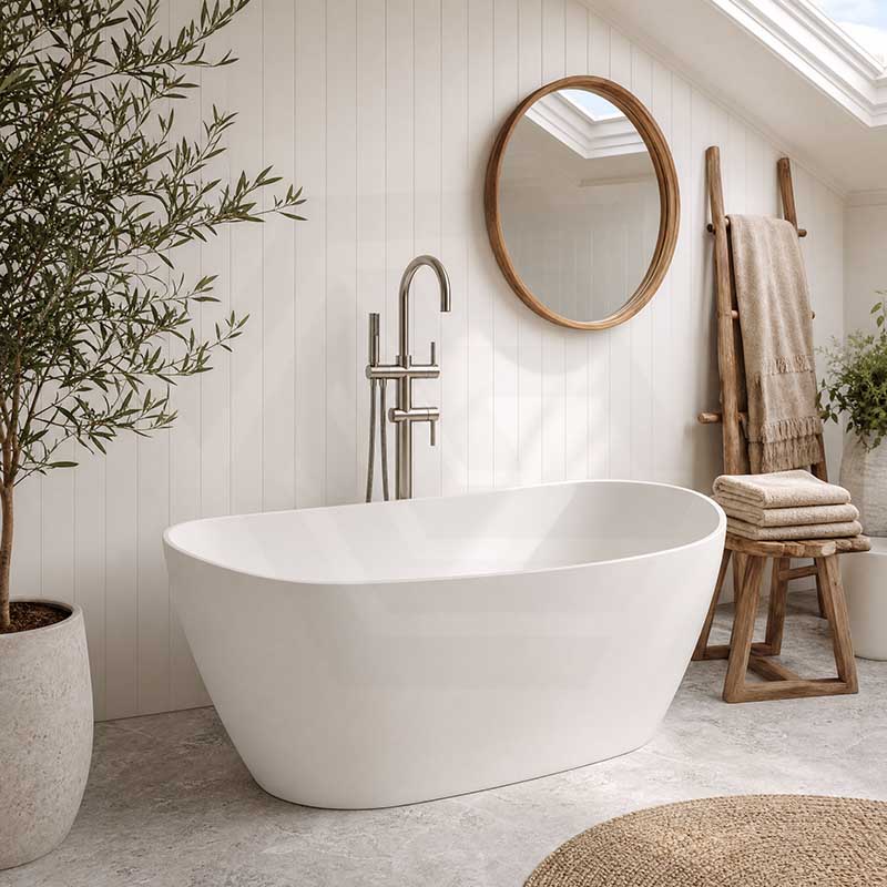 Lukka Orta Acrylic Freestanding Bathtub NO Overflow 1450mm - Variant Colour Available