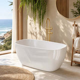 Lukka Orta Acrylic Freestanding Bathtub NO Overflow 1450mm - Variant Colour Available