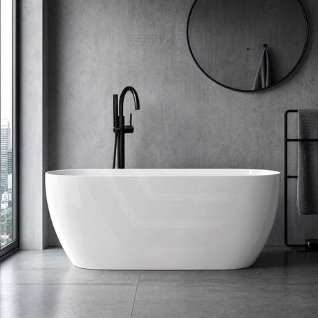 Lukka Orta Acrylic Freestanding Bathtub NO Overflow 1450mm - Variant Colour Available