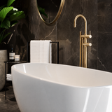 Lukka Orta Acrylic Freestanding Bathtub NO Overflow 1450mm - Variant Colour Available