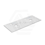 Lukka 20mm Thick Calacatta White Zero Silica Engineer Stone Top with Center Waste Hole,  12 /10/2 O'clock Semi Drilled Tap Hole Available 605-1505mm