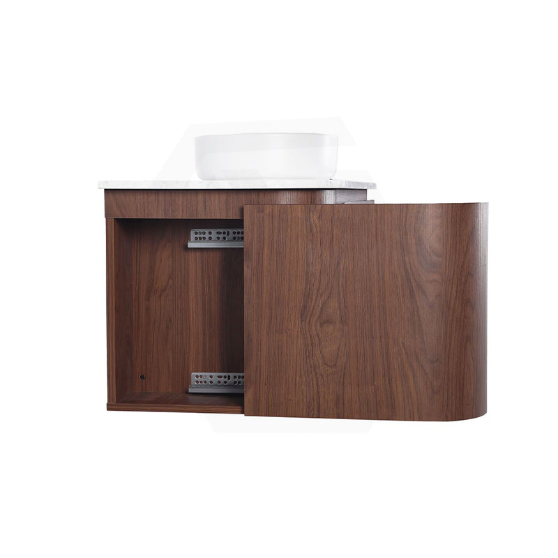 Lukka Ravello 1200mm Wall Hung Vanity Plywood Single/Double Bowls Cabinet Curve Edge Variant Colour Available