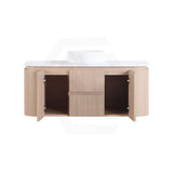 Lukka Ravello 1200mm Wall Hung Vanity Plywood Single/Double Bowls Cabinet Curve Edge Variant Colour Available