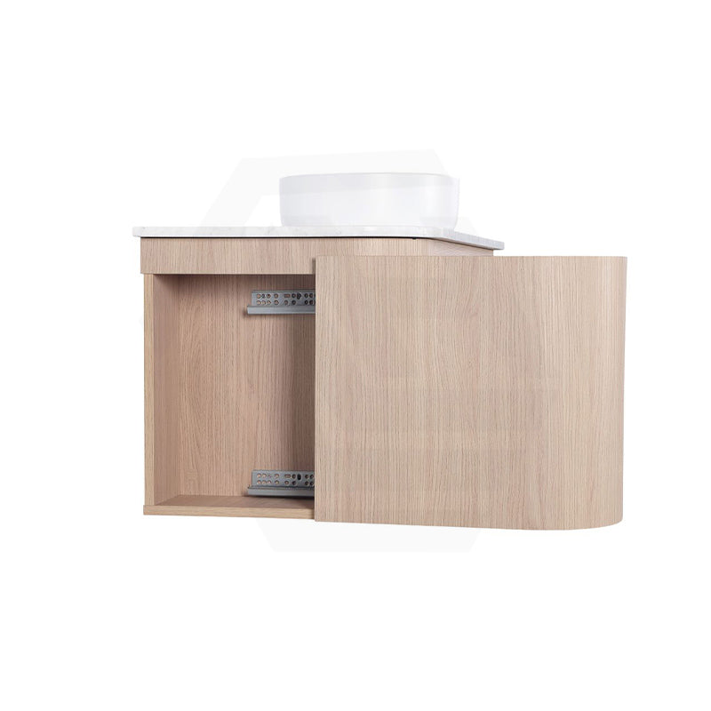 Lukka Ravello 1200mm Wall Hung Vanity Plywood Single/Double Bowls Cabinet Curve Edge Variant Colour Available