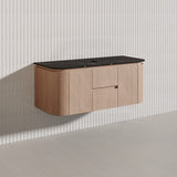 Lukka Ravello Modern 1200mm Wall Hung Vanity Plywood Single/Double Bowls Cabinet Curved Edge Variant Colour Available