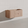 Lukka Ravello Modern 1200mm Wall Hung Vanity Plywood Single/Double Bowls Cabinet Curved Edge Variant Colour Available