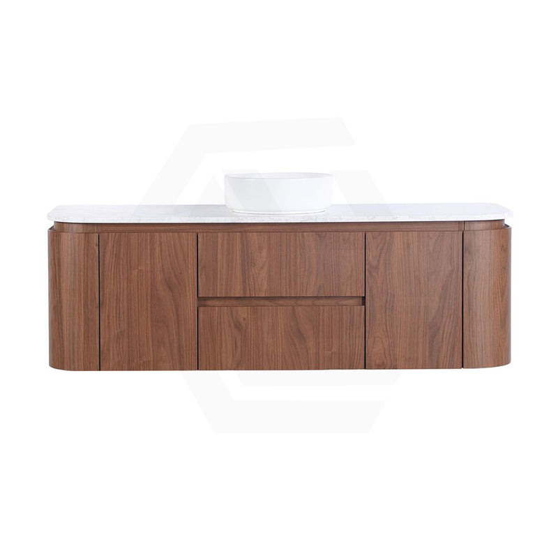 Lukka Ravello 1500mm Wall Hung Vanity Plywood Single/Double Bowls Cabinet Curve Edge Variant Colour Available