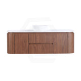 Lukka Ravello 1500mm Wall Hung Vanity Plywood Single/Double Bowls Cabinet Curve Edge Variant Colour Available