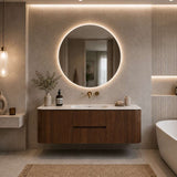 Lukka Ravello 1500mm Wall Hung Vanity Plywood Single/Double Bowls Cabinet Curve Edge Variant Colour Available