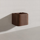 Lukka Ravello Modern 600mm Wall Hung Vanity Plywood Cabinet with Sliding Drawers Curved Edge Variant Colour Available