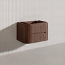 Lukka Ravello Modern 750mm Wall Hung Vanity Plywood Cabinet Curved Edge Variant Colour Available