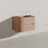 Lukka Ravello Modern 750mm Wall Hung Vanity Plywood Cabinet Curved Edge Variant Colour Available