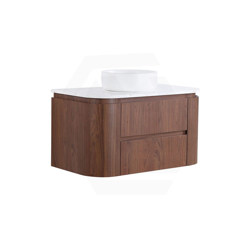 Lukka Ravello 900mm Wall Hung Vanity Plywood Cabinet Curve Edge Variant Colour Available