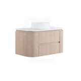 Lukka Ravello 900mm Wall Hung Vanity Plywood Cabinet Curve Edge Variant Colour Available