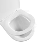 Lukka Roccia 600x390x805mm Gloss White Tornado Rimless Close-Coupled Toilet Suite