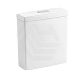 Lukka Roccia 600x390x805mm Gloss White Tornado Rimless Close-Coupled Toilet Suite