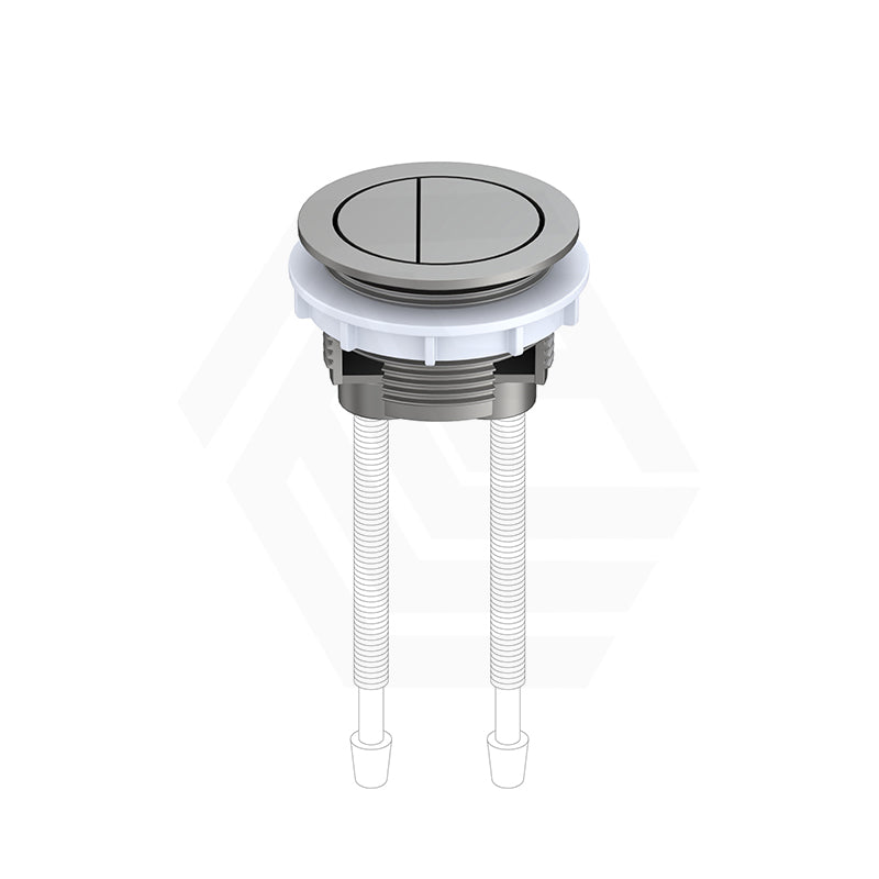 Lukka Round Dual Flush Toilet Water Tank Press Button for ABOUT 46mm Cistern Lid Hole Colors Available