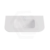 Lukka Aruro 505mm Width Solid Surface Stone Basin with Overflow 900-1800mm Variant Colour Available