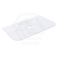 Curved Solid Surface Calacatta White