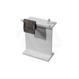 Lukka Chasey 500x314x693mm Matt White Standing Towel Rack