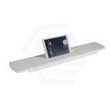 Lukka Chasey 850x165x30mm Matt White Bathtub Tray