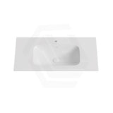 600-1800mm Lukka Chasey Solid Surface Stone Basin with Overflow 12 O'clock Semi-Drilled or Drilled Tap Hole