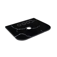 Curved Solid Surface Calacatta Night