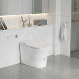 Lukka Ceramic Back to Wall Smart Toilet 684x408x474mm - Gloss White