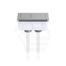 Lukka Square Dual Flush Toilet Water Tank Press Button Colors Available