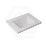 40mm Thick Lukka Carrara White Sintered Stone Seamless Joined with Fine Ceramic Basin
