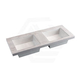 50mm Thick Lukka Carrara Gold Sintered Stone Seamless Joined with Fine Ceramic Basin