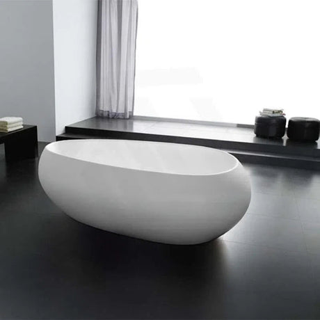 Lukka 1800mm Voga Acrylic Free-Standing Bathtub with Overflow Variant Colour Available