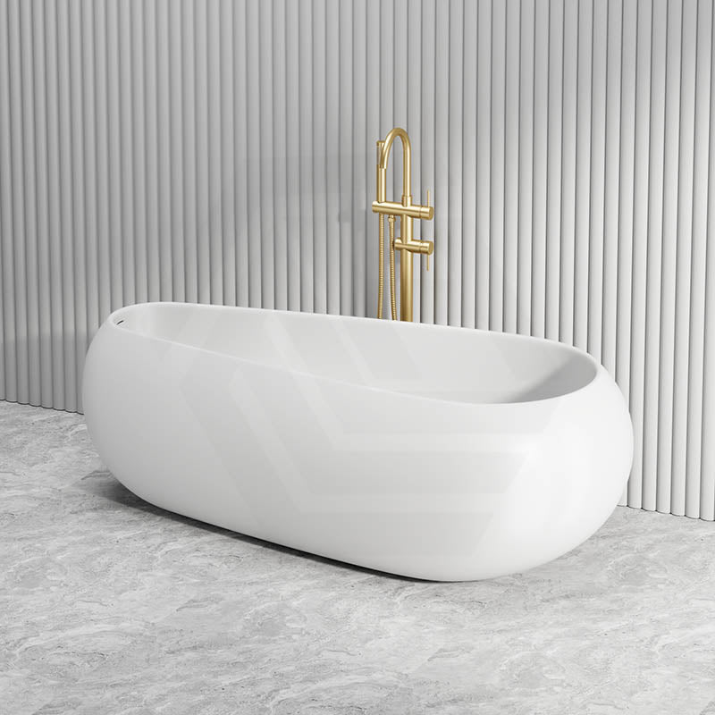Lukka Voga Acrylic Freestanding Bathtub with Overflow Variant Colour Available 1800mm