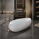 Lukka Voga Acrylic Freestanding Bathtub with Overflow Variant Colour Available 1800mm