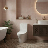 Lukka Verona Tornado Rimless Back to Wall Toilet Suite 650x390x900mm - Gloss White
