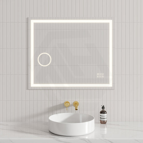 900/1200mm Led Mirror Rectangle Bluetooth Magnifier Horizontal Installation Led Mirrors
