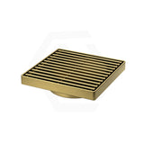 115x115mm Linear Floor Waste Drain Stainless Steel 80mm Outlet Colours Available