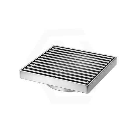 115x115mm Linear Floor Waste Drain Stainless Steel 80mm Outlet Colours Available