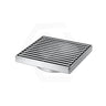 115x115mm Linear Floor Waste Drain Stainless Steel 80mm Outlet Colours Available