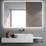 600/750/800/1200mm Led Mirror Rectangle Acrylic Side Light 1200X800Mm