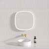 600/750mm Oval Led Mirror with Three Multi Function Light Touch Sensor