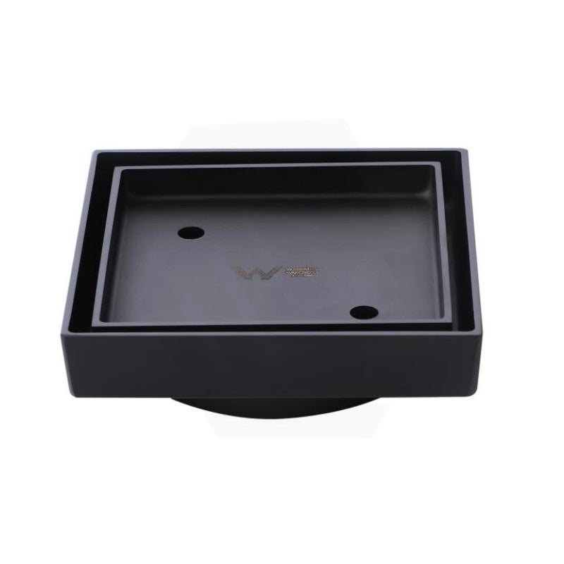 115mm Smart Tile Insert Floor Waste Shower Grate Drain 88mm Outlet Variant Colour Available