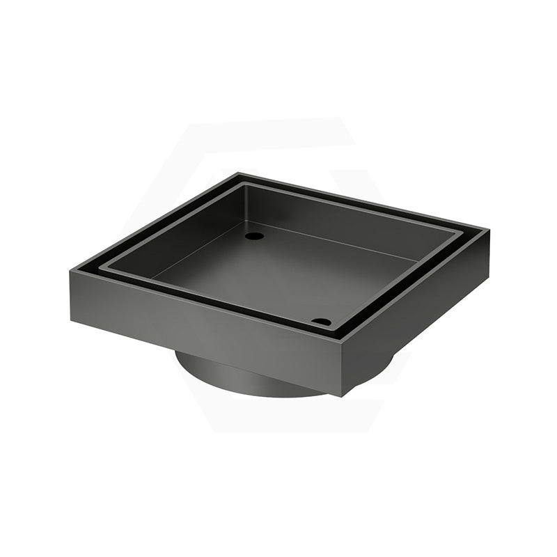 115mm Smart Tile Insert Floor Waste Shower Grate Drain 88mm Outlet Variant Colour Available