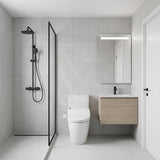 Intelligent Electric Bidet Toilet Seat with Instant Heating & Auto Washer For Toilet 496/528x406x145mm - Gloss White
