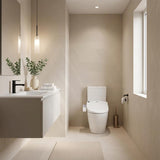 Intelligent Electric Bidet Toilet Seat with Instant Heating & Auto Washer For Toilet 496/528x406x145mm - Gloss White