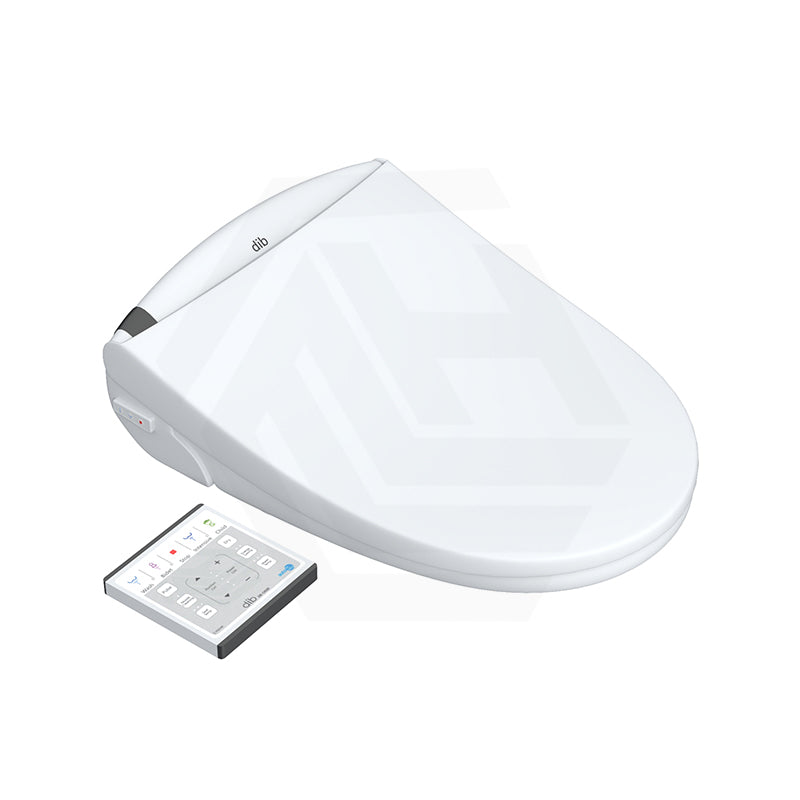 Intelligent Electric Toilet Cover Seat with Auto Washer and Air Dryer for toilet 496/528x406x145mm - White