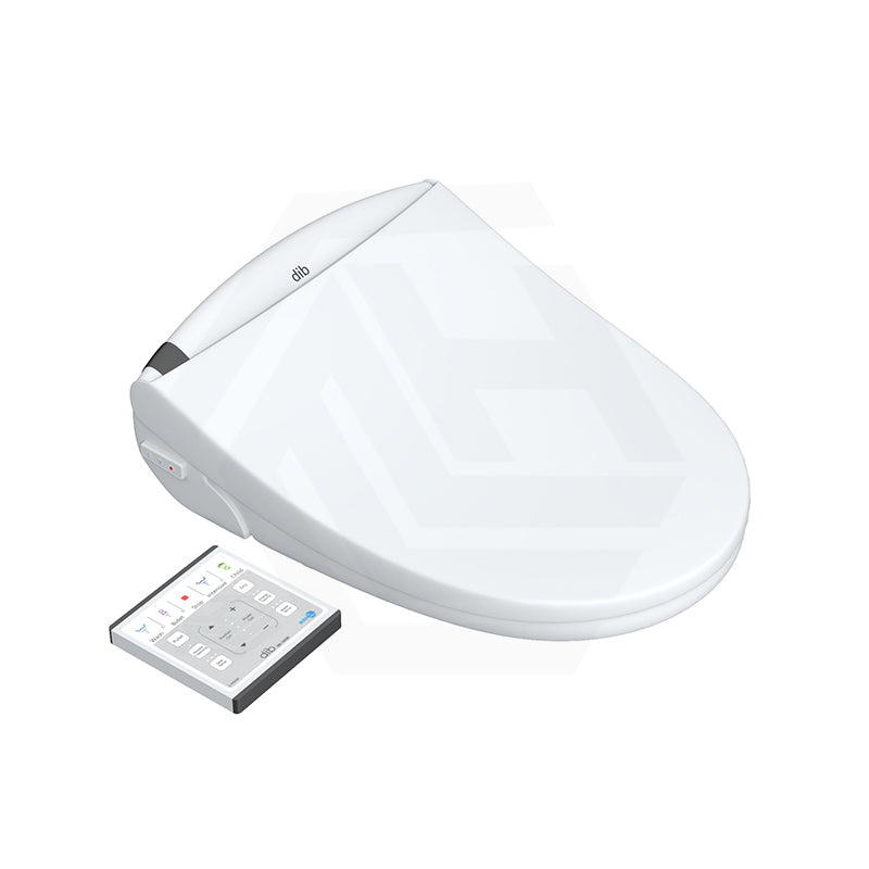 Intelligent Electric Toilet Cover Seat with Auto Washer and Air Dryer for toilet 496/528x406x145mm - White