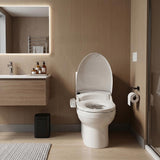 Smart Electric Bidet Toilet Seat with Energy Saving & Instant Heating 496/528x470x145mm - White