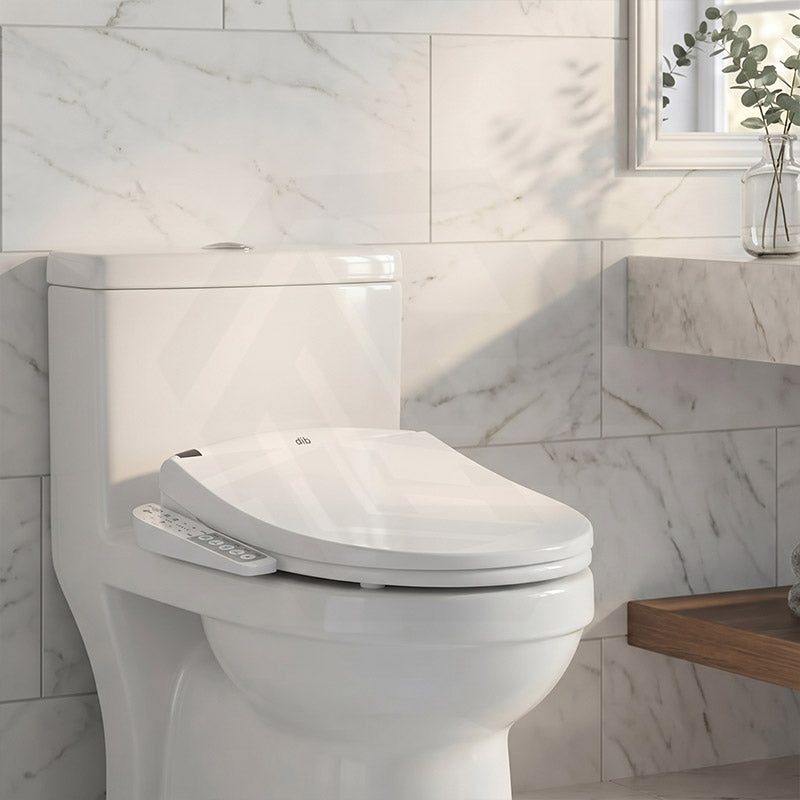 Smart Electric Bidet Toilet Seat with Energy Saving & Instant Heating 496/528x470x145mm - White